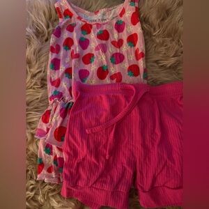 Little bum bums Kids Strawberry bamboo Set
